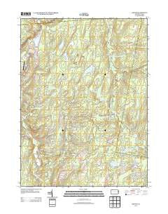 Skytop Pennsylvania Historical topographic map, 1:24000 scale, 7.5 X 7.5 Minute, Year 2013