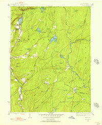 Skytop Pennsylvania Historical topographic map, 1:24000 scale, 7.5 X 7.5 Minute, Year 1943