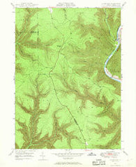Slate Run Pennsylvania Historical topographic map, 1:24000 scale, 7.5 X 7.5 Minute, Year 1946