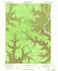 Slate Run Pennsylvania Historical topographic map, 1:24000 scale, 7.5 X 7.5 Minute, Year 1946