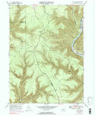 Slate Run Pennsylvania Historical topographic map, 1:24000 scale, 7.5 X 7.5 Minute, Year 1946