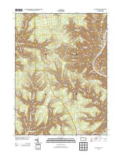 Slate Run Pennsylvania Historical topographic map, 1:24000 scale, 7.5 X 7.5 Minute, Year 2013