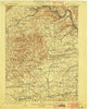 Slatington Pennsylvania Historical topographic map, 1:62500 scale, 15 X 15 Minute, Year 1902
