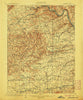 Slatington Pennsylvania Historical topographic map, 1:62500 scale, 15 X 15 Minute, Year 1902