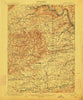 Slatington Pennsylvania Historical topographic map, 1:62500 scale, 15 X 15 Minute, Year 1902