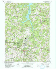 Slickville Pennsylvania Historical topographic map, 1:24000 scale, 7.5 X 7.5 Minute, Year 1993