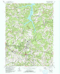 Slickville Pennsylvania Historical topographic map, 1:24000 scale, 7.5 X 7.5 Minute, Year 1993