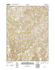 Sligo Pennsylvania Historical topographic map, 1:24000 scale, 7.5 X 7.5 Minute, Year 2013