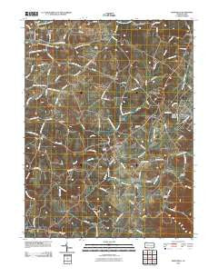 Smithfield Pennsylvania Historical topographic map, 1:24000 scale, 7.5 X 7.5 Minute, Year 2010