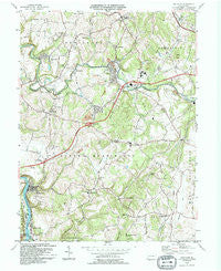 Smithton Pennsylvania Historical topographic map, 1:24000 scale, 7.5 X 7.5 Minute, Year 1994