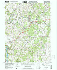 Smithton Pennsylvania Historical topographic map, 1:24000 scale, 7.5 X 7.5 Minute, Year 1997