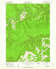 Snow Shoe SE Pennsylvania Historical topographic map, 1:24000 scale, 7.5 X 7.5 Minute, Year 1960