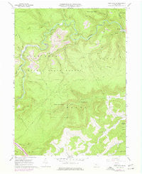Snow Shoe SE Pennsylvania Historical topographic map, 1:24000 scale, 7.5 X 7.5 Minute, Year 1960