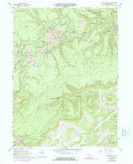 Snow Shoe SE Pennsylvania Historical topographic map, 1:24000 scale, 7.5 X 7.5 Minute, Year 1960