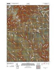 Snow Shoe NE Pennsylvania Historical topographic map, 1:24000 scale, 7.5 X 7.5 Minute, Year 2010