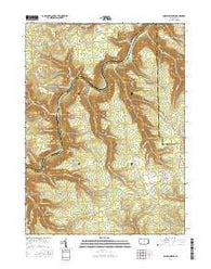 Snow Shoe NW Pennsylvania Current topographic map, 1:24000 scale, 7.5 X 7.5 Minute, Year 2016