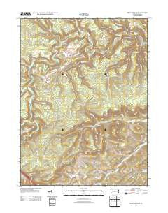 Snow Shoe SE Pennsylvania Historical topographic map, 1:24000 scale, 7.5 X 7.5 Minute, Year 2013