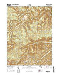 Snow Shoe SE Pennsylvania Current topographic map, 1:24000 scale, 7.5 X 7.5 Minute, Year 2016