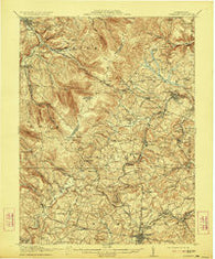 Somerset Pennsylvania Historical topographic map, 1:62500 scale, 15 X 15 Minute, Year 1915