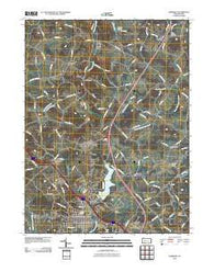 Somerset Pennsylvania Historical topographic map, 1:24000 scale, 7.5 X 7.5 Minute, Year 2010