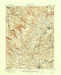 Somerset Pennsylvania Historical topographic map, 1:62500 scale, 15 X 15 Minute, Year 1915