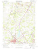 Somerset Pennsylvania Historical topographic map, 1:24000 scale, 7.5 X 7.5 Minute, Year 1967
