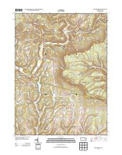 Sonestown Pennsylvania Historical topographic map, 1:24000 scale, 7.5 X 7.5 Minute, Year 2013