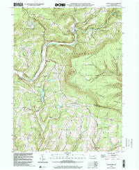 Sonestown Pennsylvania Historical topographic map, 1:24000 scale, 7.5 X 7.5 Minute, Year 1999