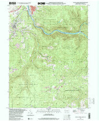 South Connellsville Pennsylvania Historical topographic map, 1:24000 scale, 7.5 X 7.5 Minute, Year 1999