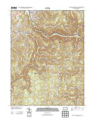 South Connellsville Pennsylvania Historical topographic map, 1:24000 scale, 7.5 X 7.5 Minute, Year 2013