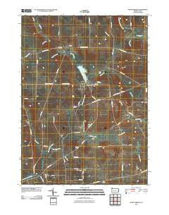 Spartansburg Pennsylvania Historical topographic map, 1:24000 scale, 7.5 X 7.5 Minute, Year 2010