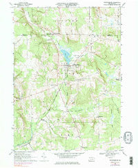 Spartansburg Pennsylvania Historical topographic map, 1:24000 scale, 7.5 X 7.5 Minute, Year 1968