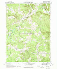 Spring Creek Pennsylvania Historical topographic map, 1:24000 scale, 7.5 X 7.5 Minute, Year 1968