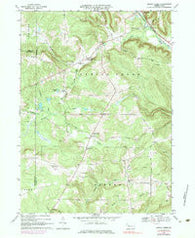 Spring Creek Pennsylvania Historical topographic map, 1:24000 scale, 7.5 X 7.5 Minute, Year 1968