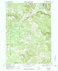 Spring Creek Pennsylvania Historical topographic map, 1:24000 scale, 7.5 X 7.5 Minute, Year 1968