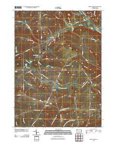 Spring Creek Pennsylvania Historical topographic map, 1:24000 scale, 7.5 X 7.5 Minute, Year 2010