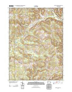 Spring Creek Pennsylvania Historical topographic map, 1:24000 scale, 7.5 X 7.5 Minute, Year 2013