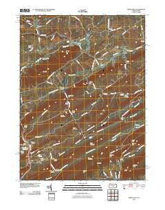 Spring Mills Pennsylvania Historical topographic map, 1:24000 scale, 7.5 X 7.5 Minute, Year 2010