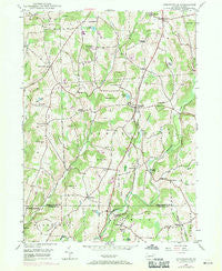 Springville Pennsylvania Historical topographic map, 1:24000 scale, 7.5 X 7.5 Minute, Year 1946