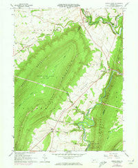Spruce Creek Pennsylvania Historical topographic map, 1:24000 scale, 7.5 X 7.5 Minute, Year 1963