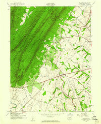 St Thomas Pennsylvania Historical topographic map, 1:24000 scale, 7.5 X 7.5 Minute, Year 1944