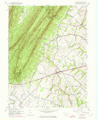 St Thomas Pennsylvania Historical topographic map, 1:24000 scale, 7.5 X 7.5 Minute, Year 1944