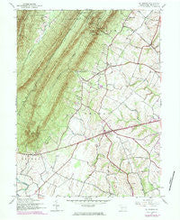 St Thomas Pennsylvania Historical topographic map, 1:24000 scale, 7.5 X 7.5 Minute, Year 1944
