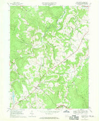 Stahlstown Pennsylvania Historical topographic map, 1:24000 scale, 7.5 X 7.5 Minute, Year 1967