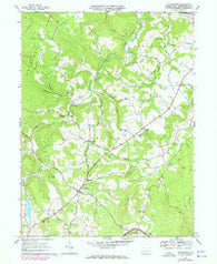 Stahlstown Pennsylvania Historical topographic map, 1:24000 scale, 7.5 X 7.5 Minute, Year 1967