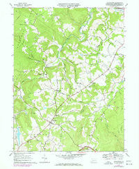 Stahlstown Pennsylvania Historical topographic map, 1:24000 scale, 7.5 X 7.5 Minute, Year 1967
