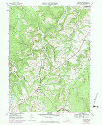 Stahlstown Pennsylvania Historical topographic map, 1:24000 scale, 7.5 X 7.5 Minute, Year 1967