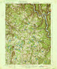 Starrucca Pennsylvania Historical topographic map, 1:62500 scale, 15 X 15 Minute, Year 1933