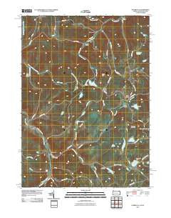 Starrucca Pennsylvania Historical topographic map, 1:24000 scale, 7.5 X 7.5 Minute, Year 2010