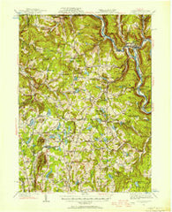 Starrucca Pennsylvania Historical topographic map, 1:62500 scale, 15 X 15 Minute, Year 1930